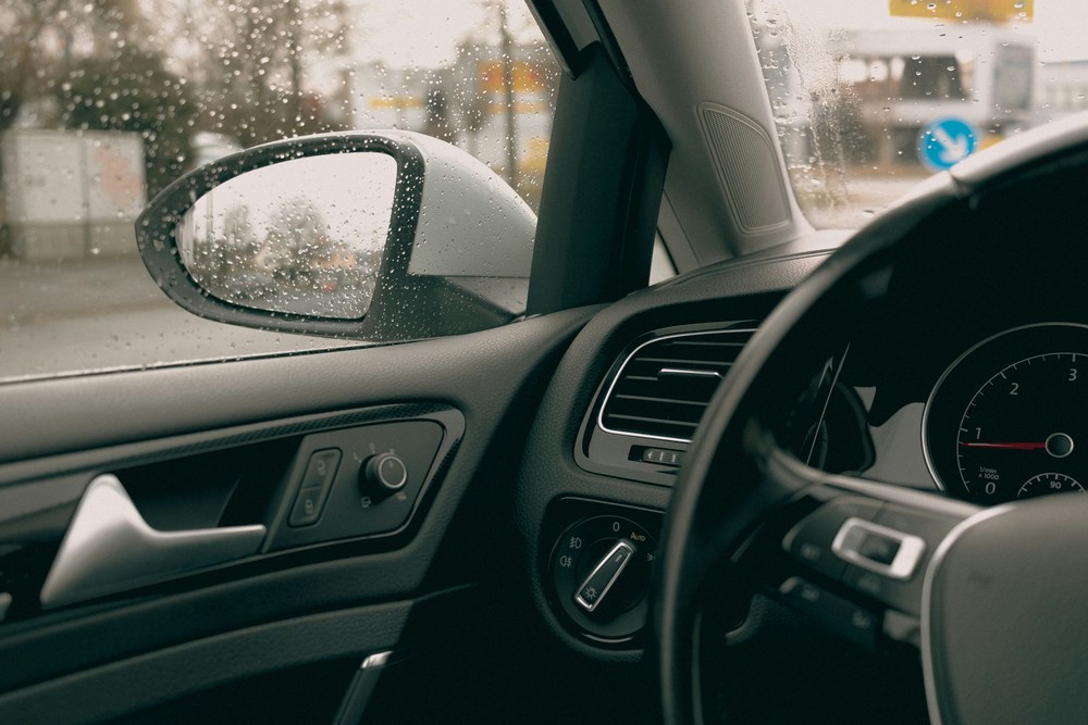 Car door handle and switches